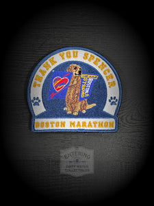 Spencer the Boston Marathon Dog Memorial Patch