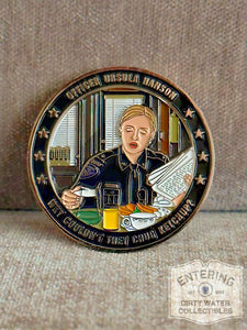 Spurbury Police Department Challenge Coin set!