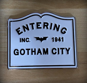 Now Entering Gotham City Challenge Coin