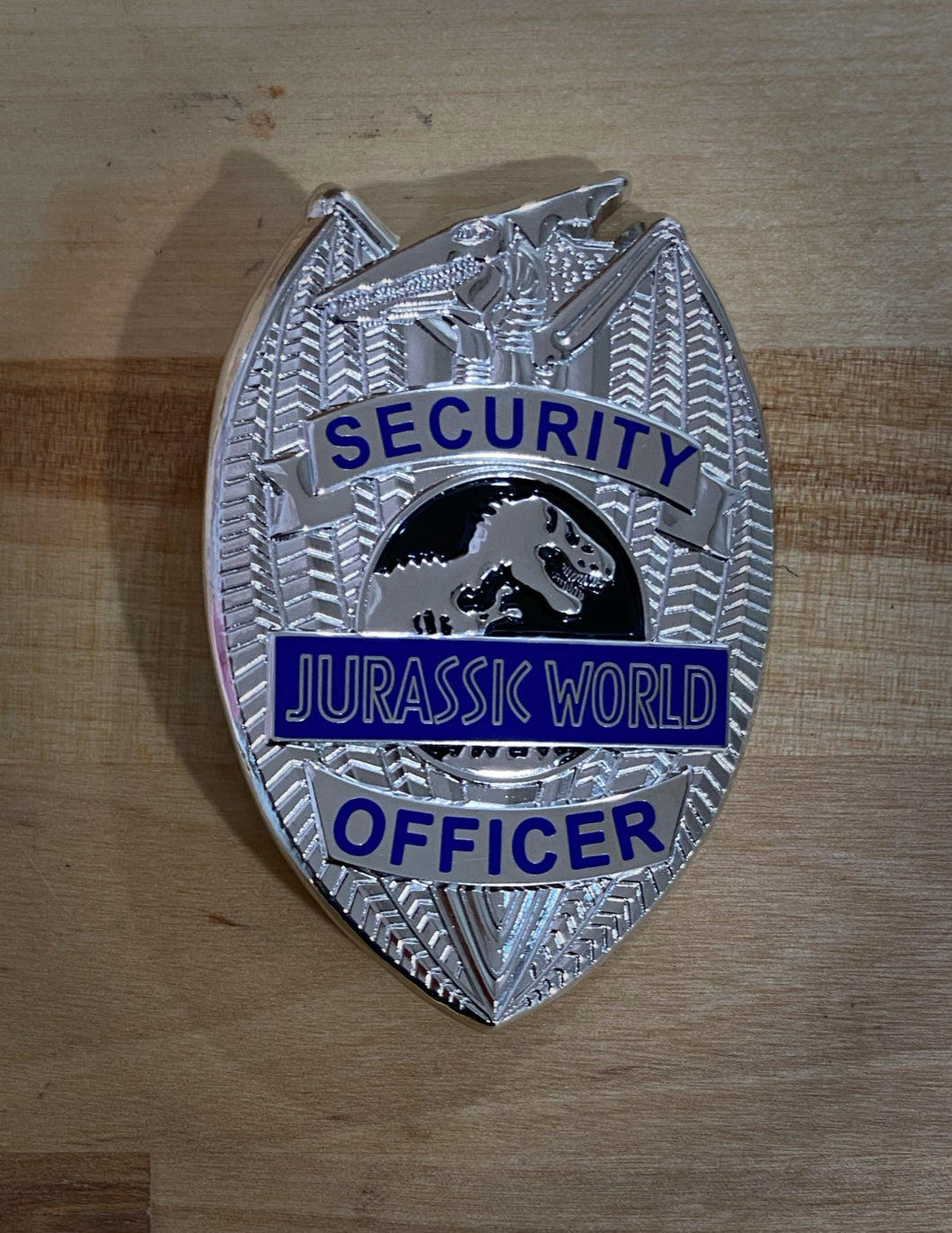 Jurassic World Security Officer Badge